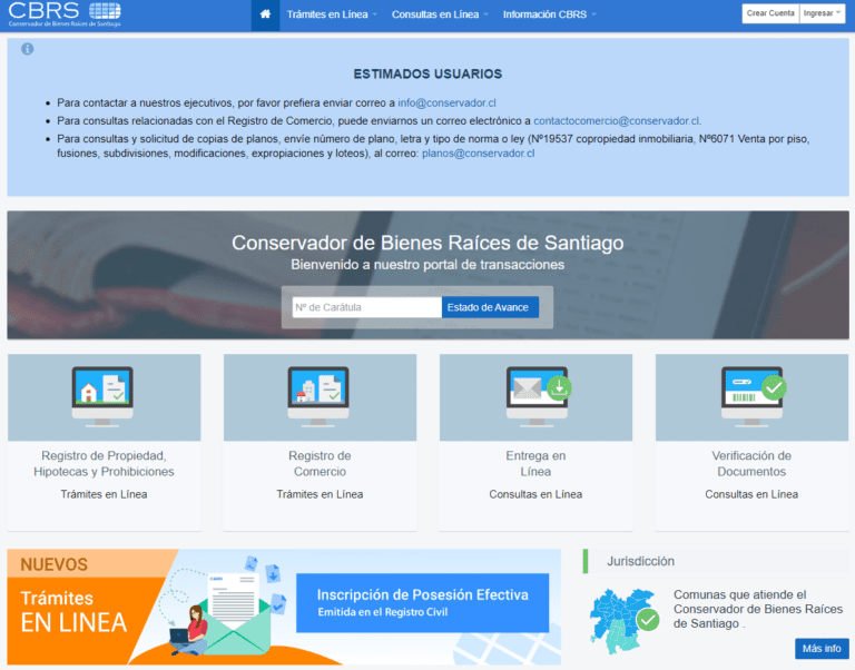 Cómo obtener certificado de hipotecas y gravámenes Chile
