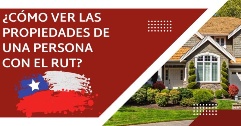 propiedades de una persona con el RUT