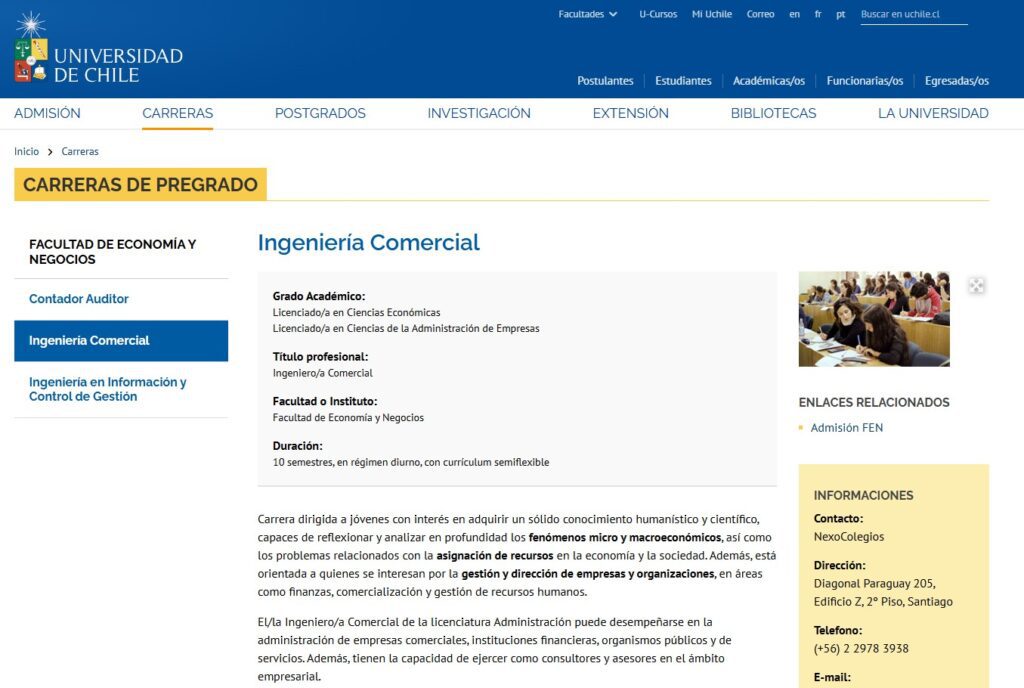 Qué cursos incluye la carrera de Ingeniería Comercial en la Universidad de Chile y cómo es su malla académica 1 Qué cursos incluye la carrera de Ingeniería Comercial en la Universidad de Chile y cómo es su malla académica
